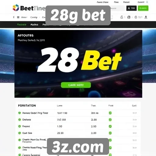 Acessibilidade do 28g bet para jogadores iniciantes